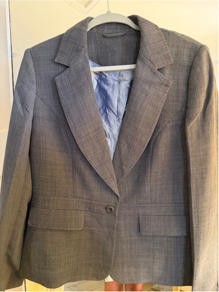 New Gray Austin Reed Career Tailored Fit Blazer 16